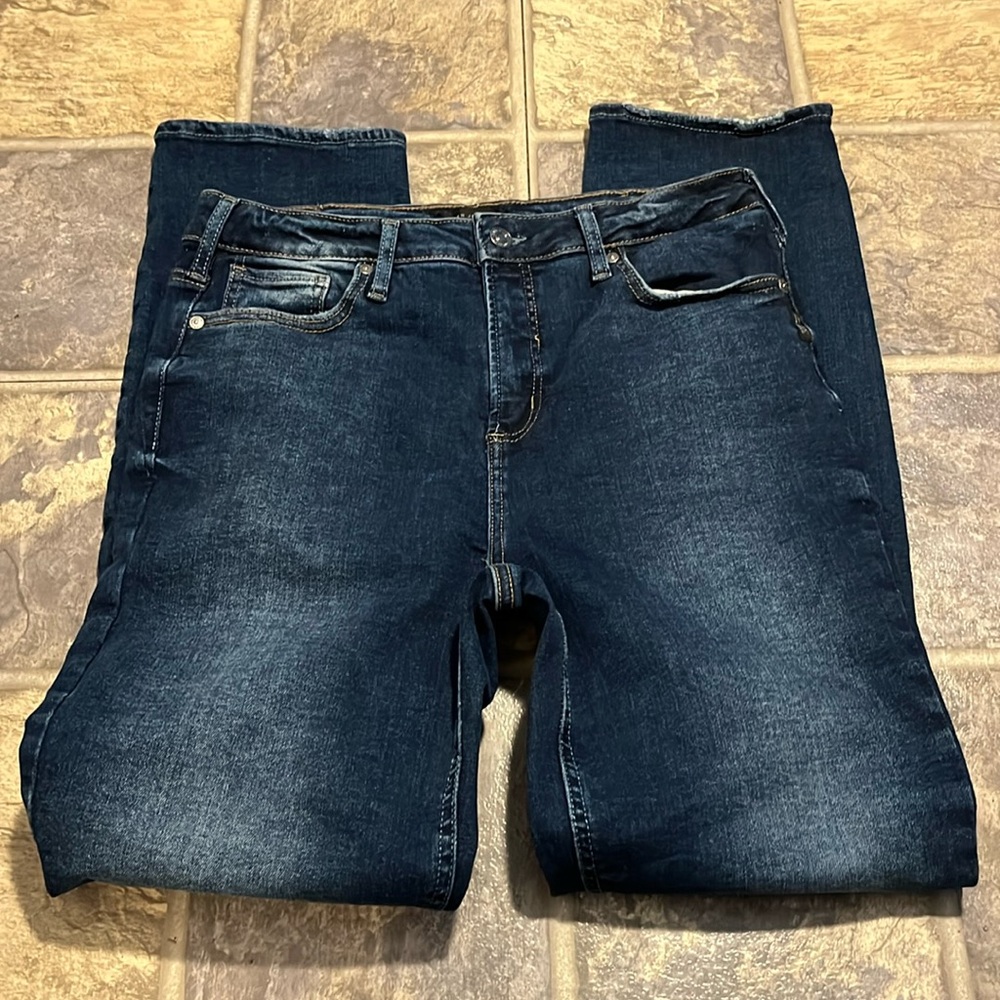 Silver infinite Fit Straight Jeans, Size 31, Leg Length 30